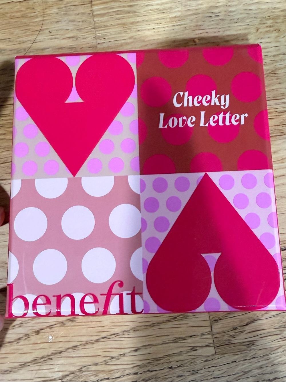 Benefit Cheeky Love Letter Pink and Red Blush Palette